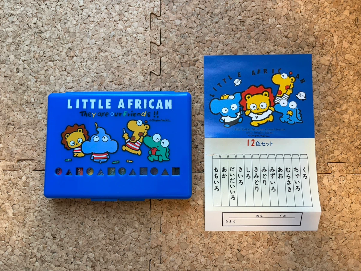 リトルアフリカン クレヨン 12色セットの写真2枚目