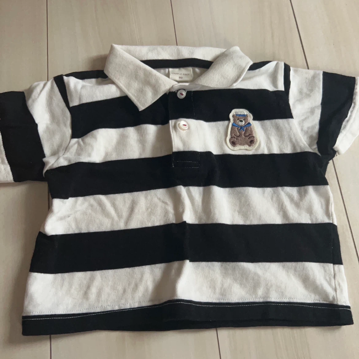 アカチャンホンポ 半袖Tシャツ ポロシャツ 80cm 2枚セットの写真4枚目