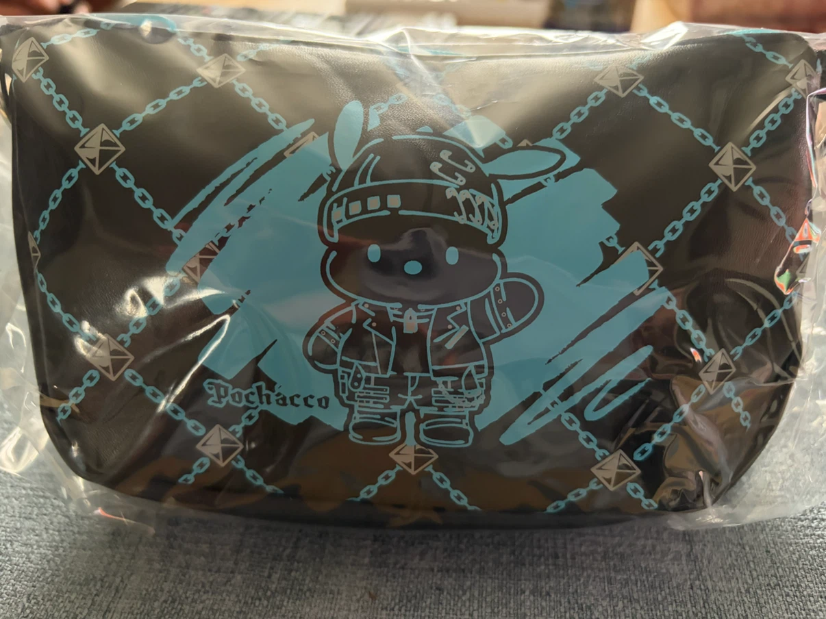 ポチャッコ チェーンポーチ 黒