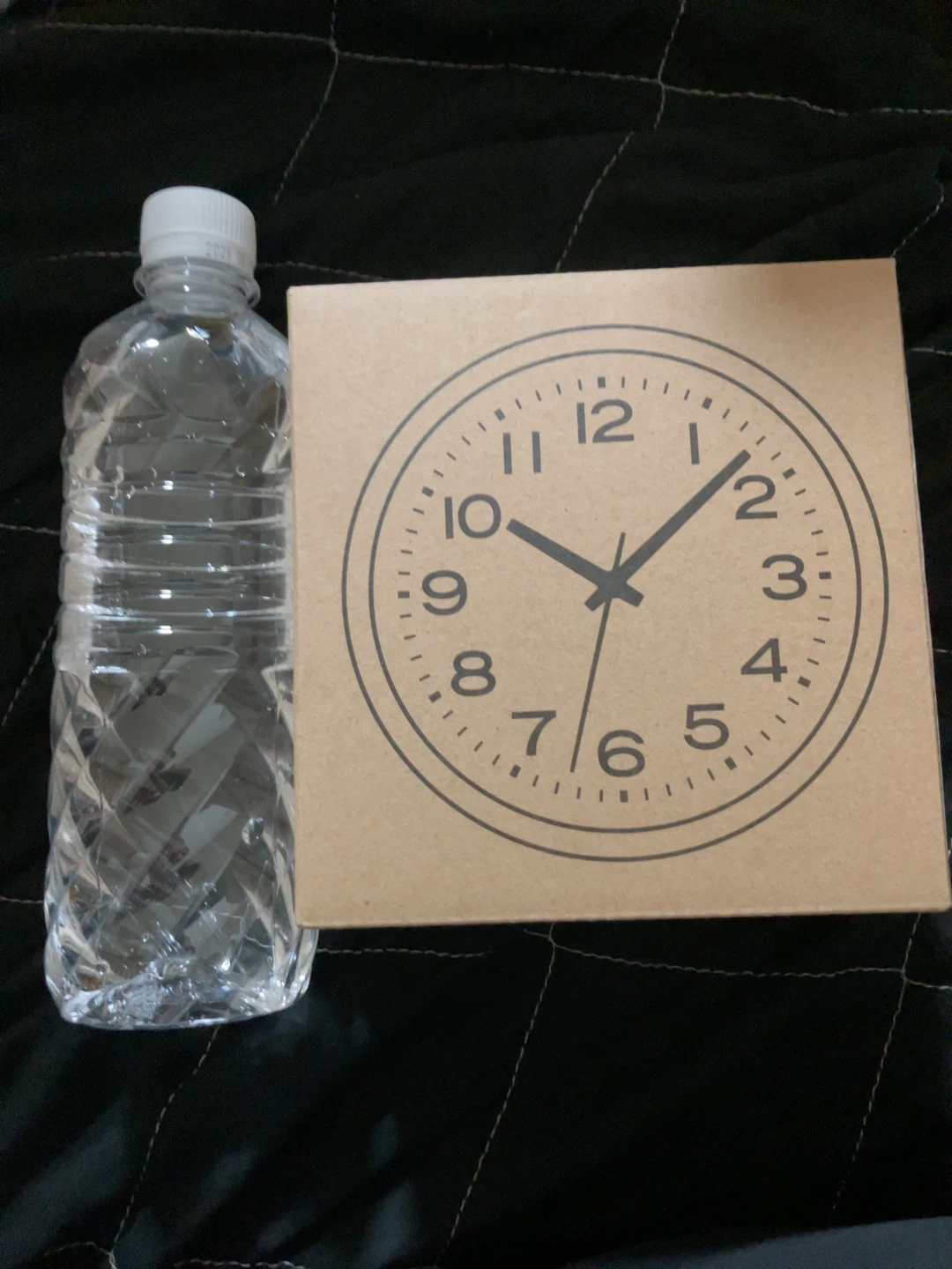 *新品未開封* 無印良品 アナログ時計・小 ブラックの写真5枚目