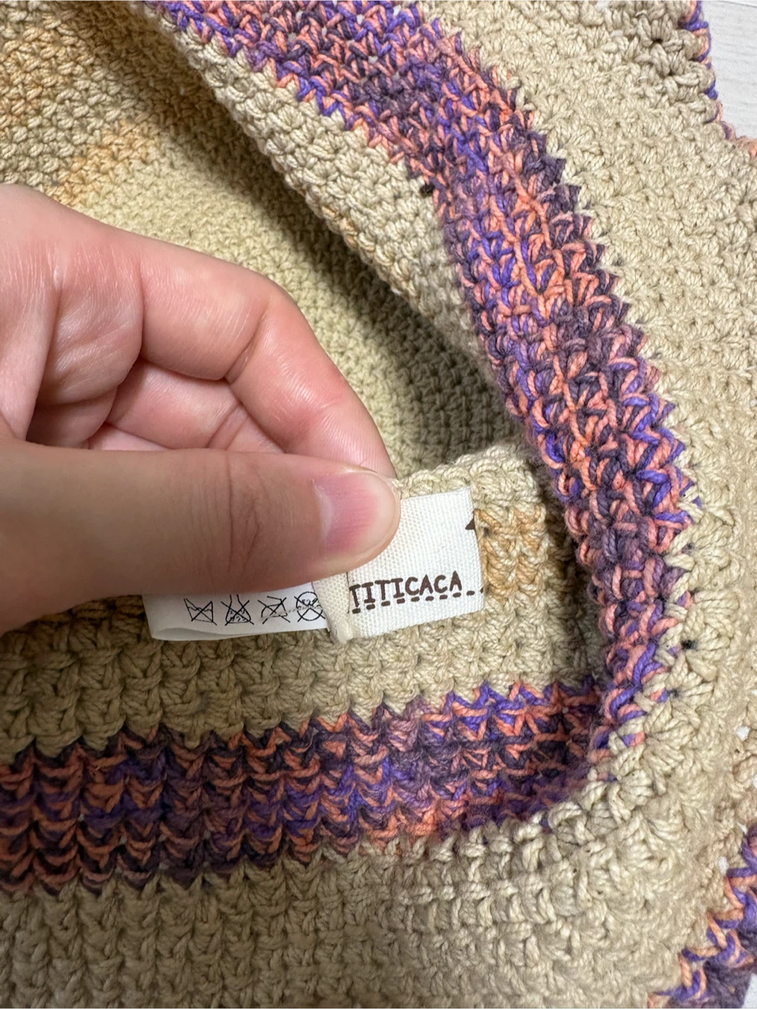チチカカ 編み込みハットの写真3枚目