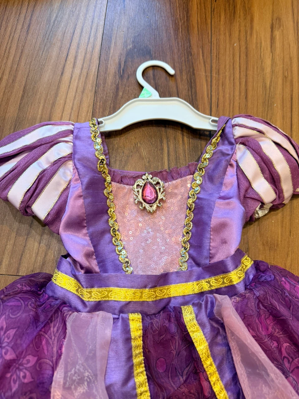 ディズニー ラプンツェル ドレス 100cmの写真2枚目