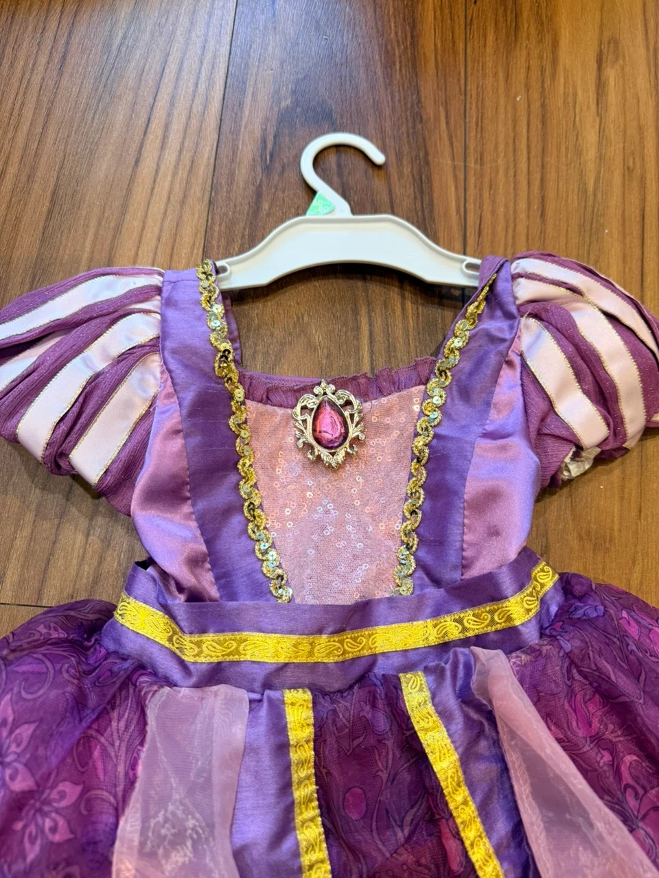 ディズニー ラプンツェル ドレス 100cmの写真2枚目