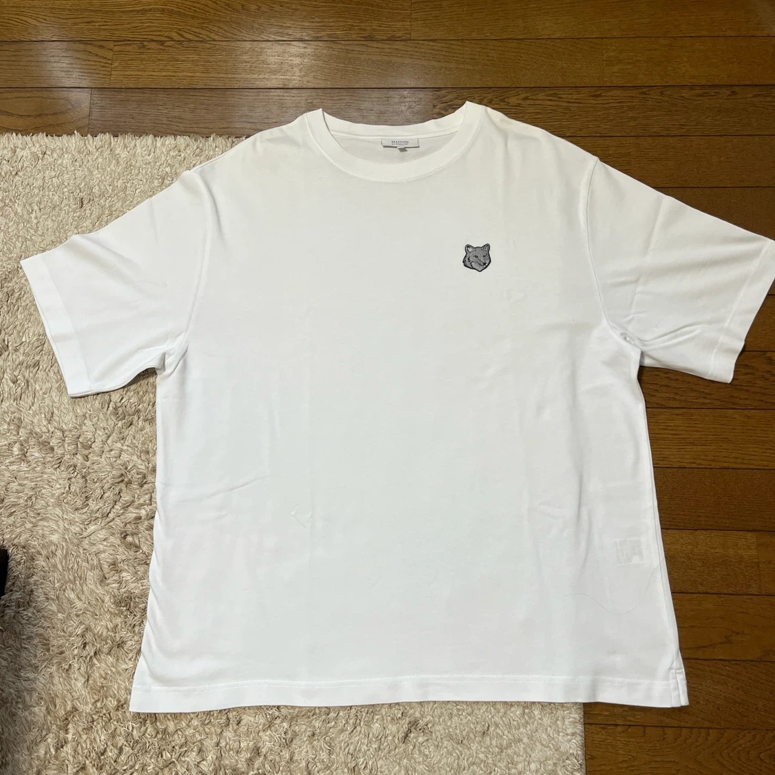 メゾンキツネ Tシャツ 白 Lサイズの写真2枚目