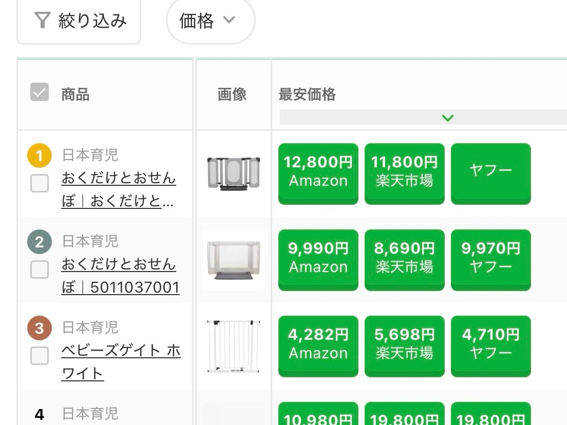 日本育児 ベビーズゲイト 1.2.3の写真5枚目