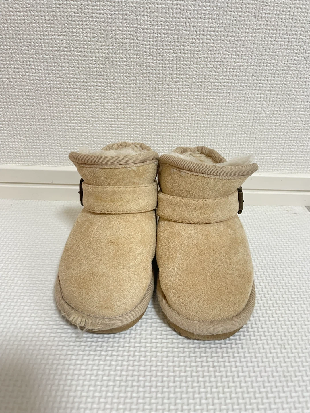 ムートンブーツ ベージュ Samansa Mos2 Lagom 15cm