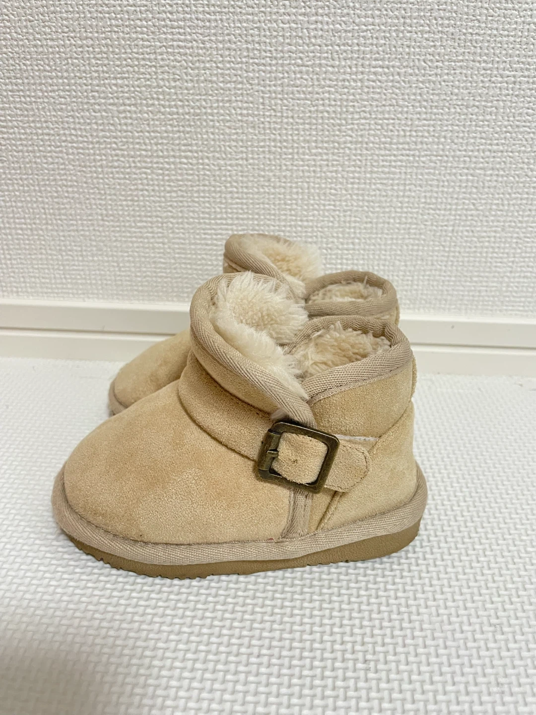 ムートンブーツ ベージュ Samansa Mos2 Lagom 15cmの写真2枚目