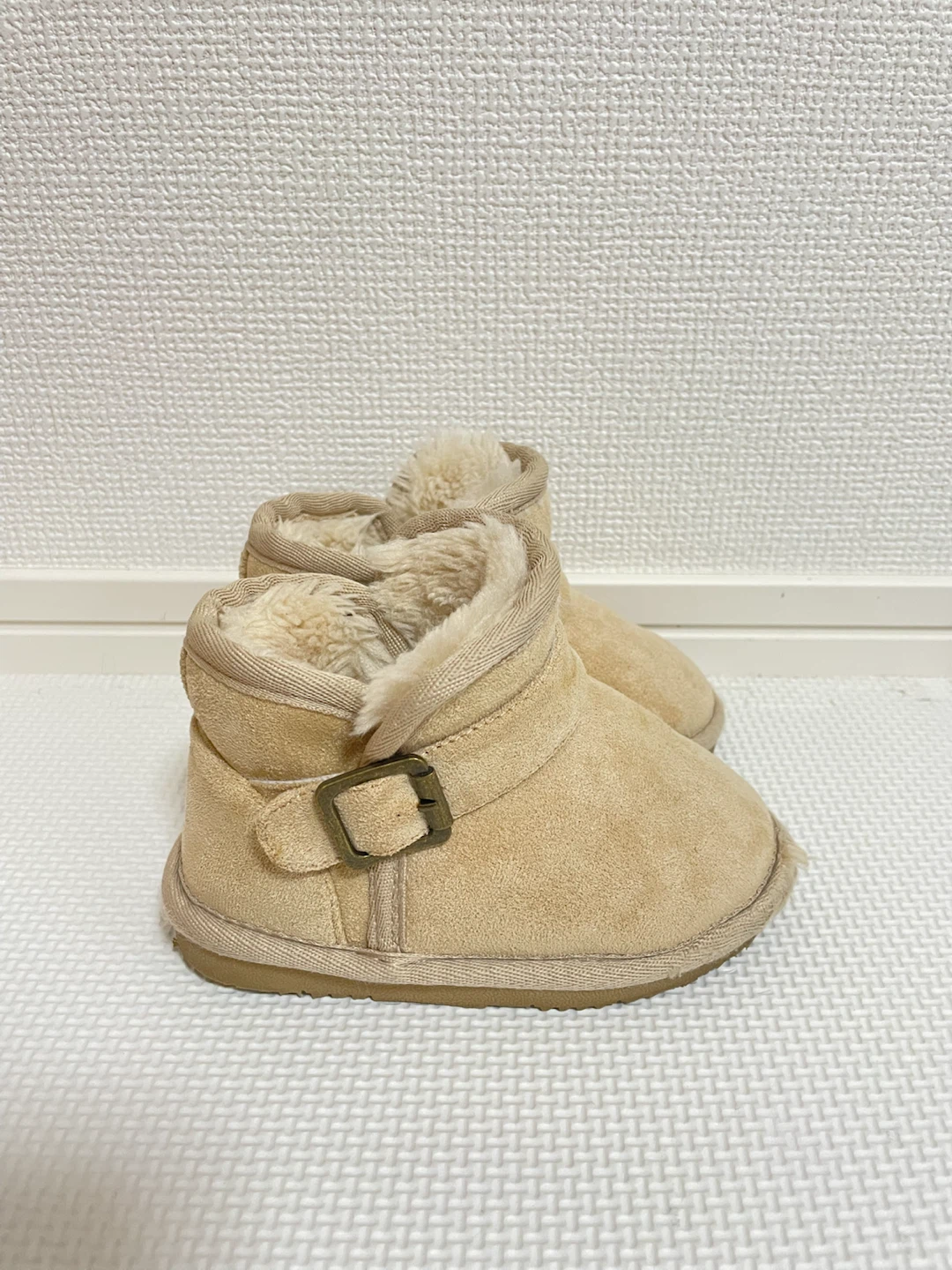 ムートンブーツ ベージュ　 Samansa Mos2 Lagom 15cmの写真3枚目