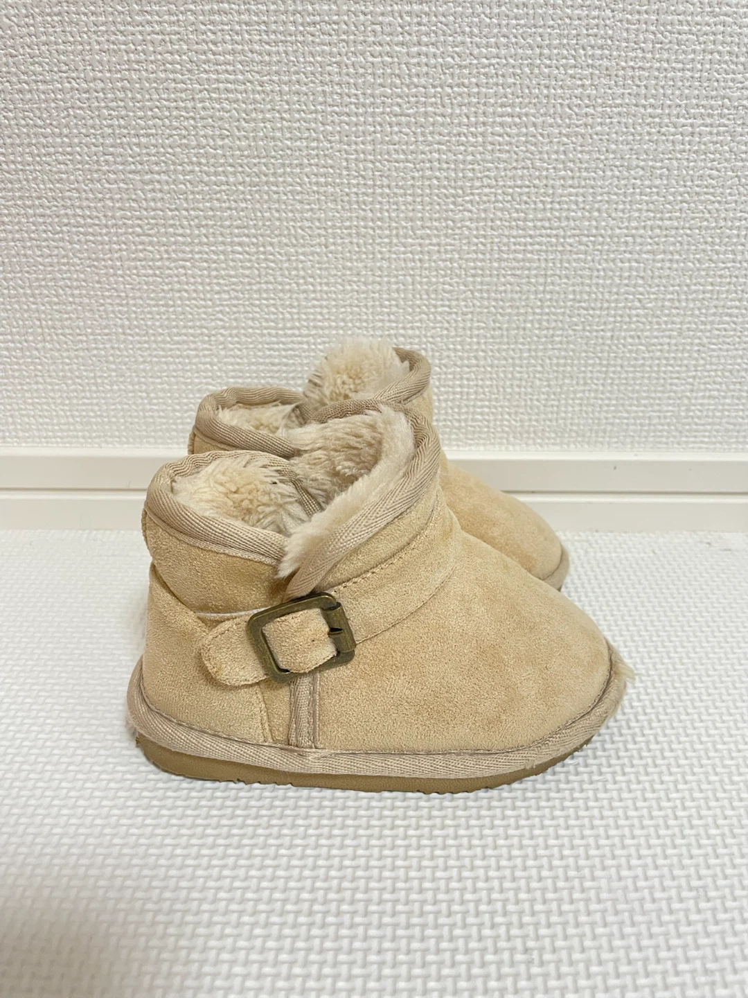 ムートンブーツ ベージュ Samansa Mos2 Lagom 15cmの写真3枚目