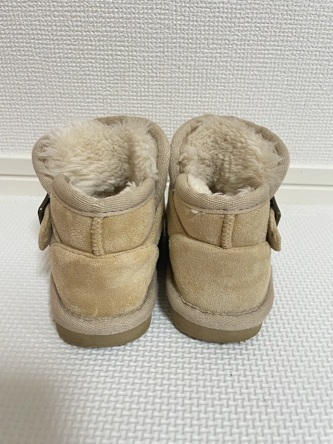 ムートンブーツ ベージュ Samansa Mos2 Lagom 15cmの写真4枚目