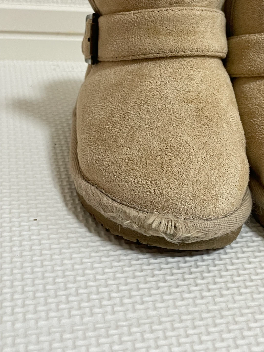 ムートンブーツ ベージュ　 Samansa Mos2 Lagom 15cmの写真8枚目