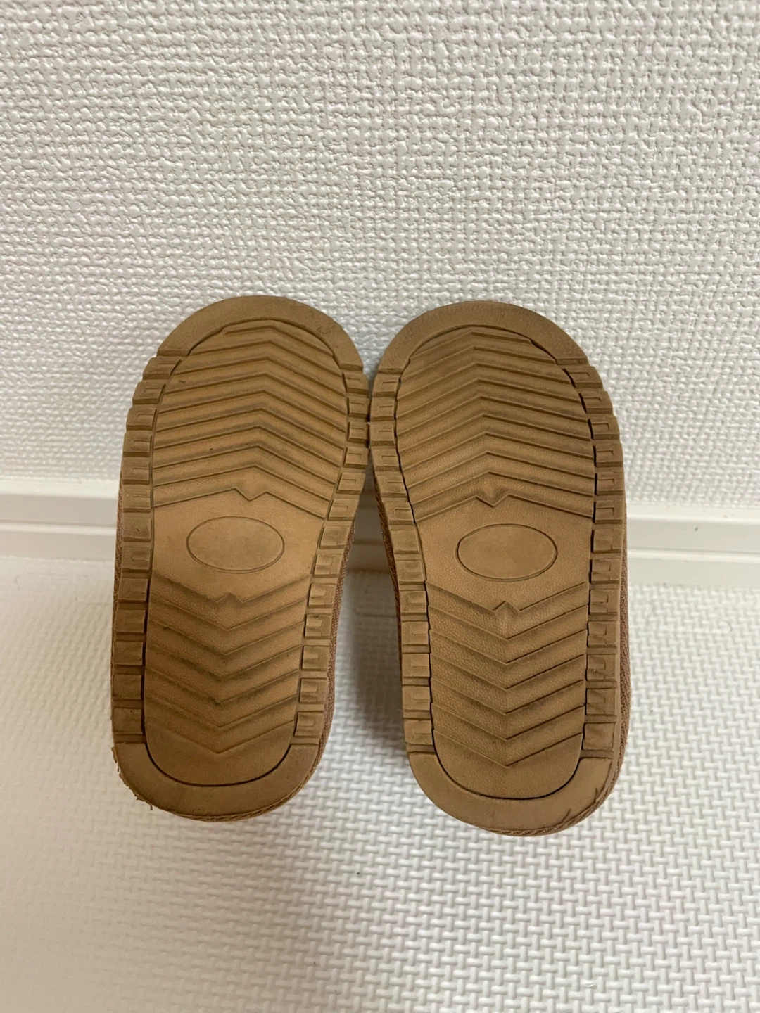 ブリーズ ムートンブーツ 茶 14.5cmの写真6枚目