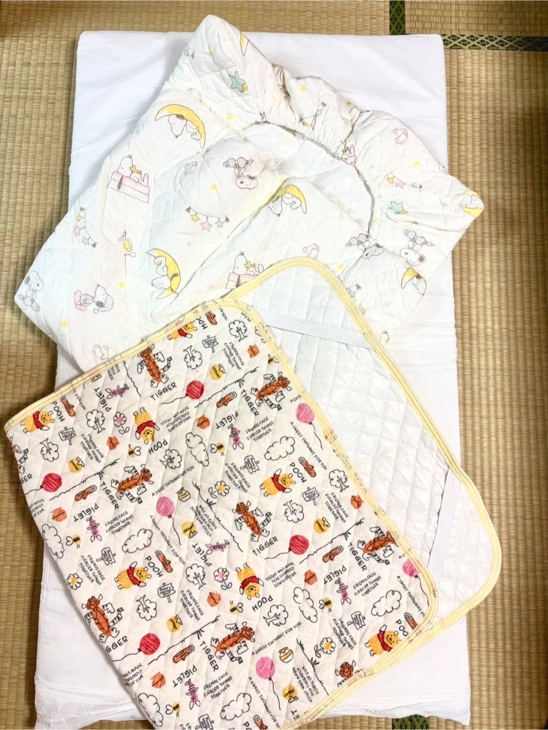 サンデシカ 丸洗いできる固わたマット 敷きパッド　シーツセットの写真3枚目
