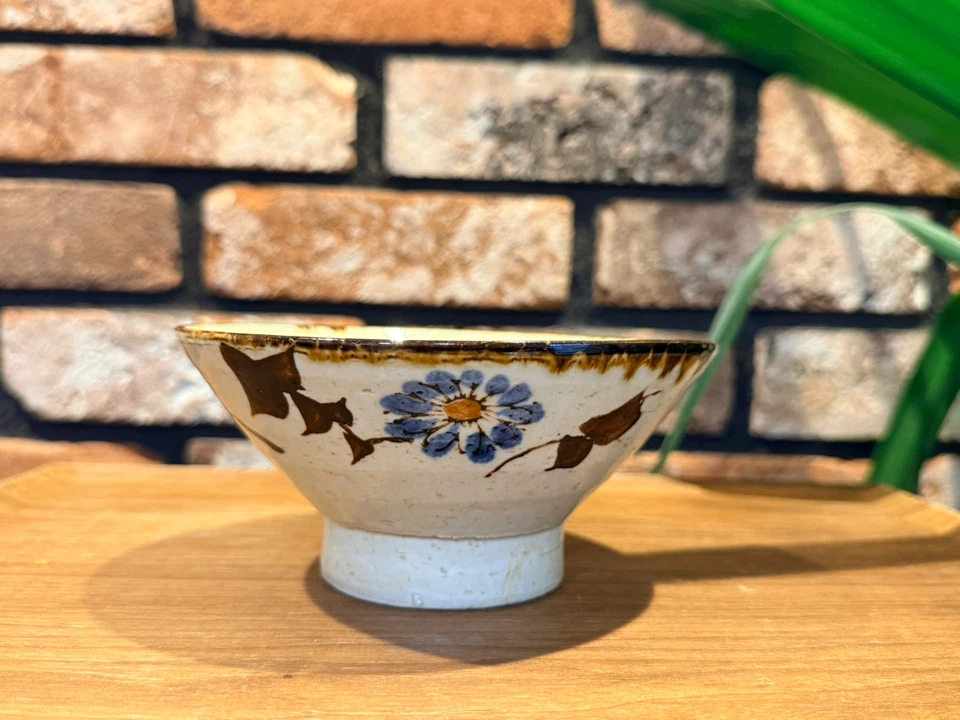 花柄 陶器 抹茶碗 茶碗 2個セット