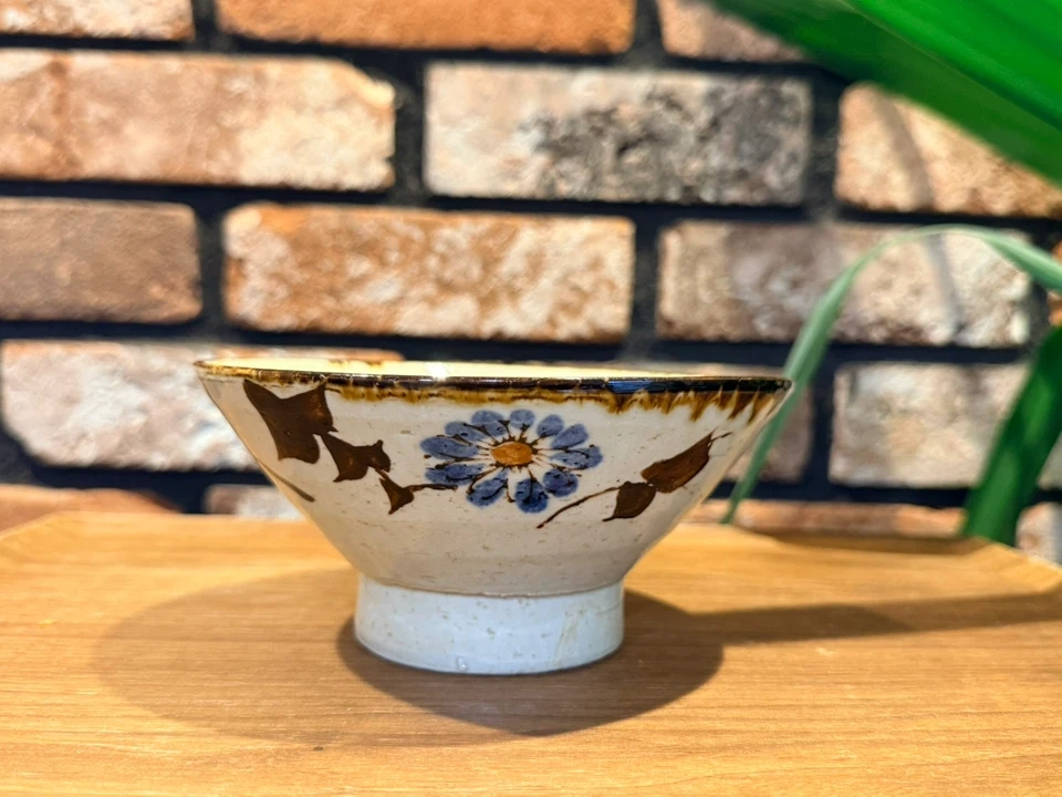 花柄 陶器 抹茶碗 茶碗 2個セット