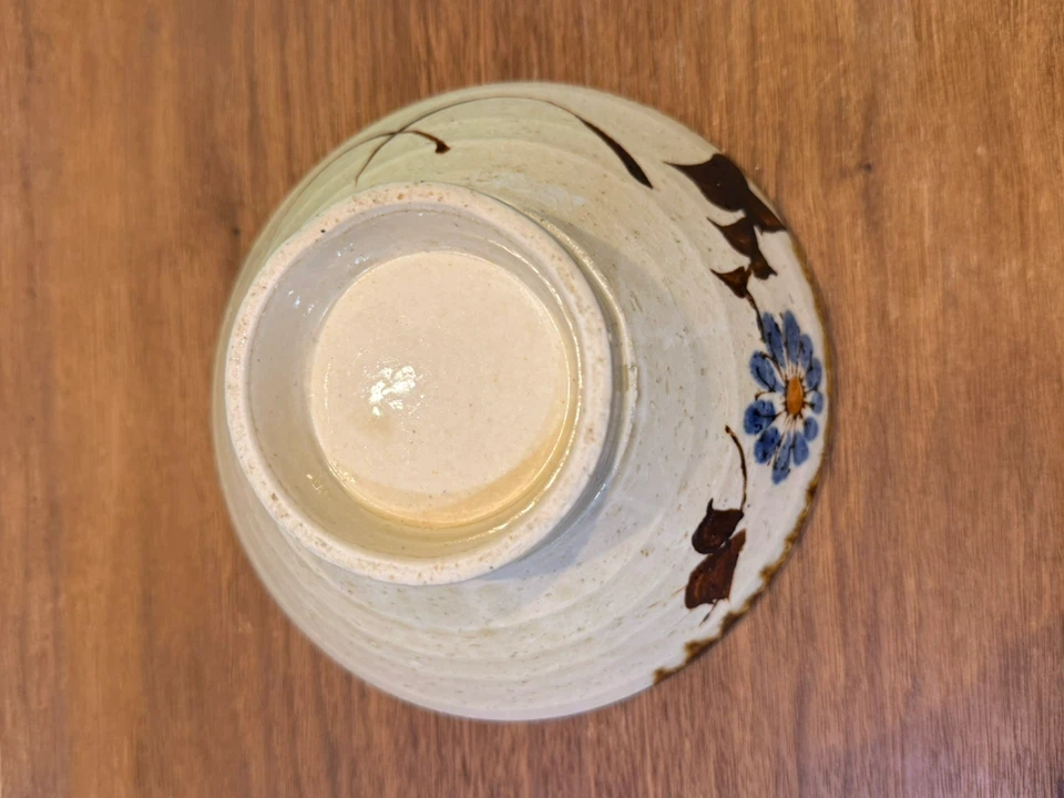 花柄 陶器 抹茶碗 茶碗 2個セットの写真4枚目
