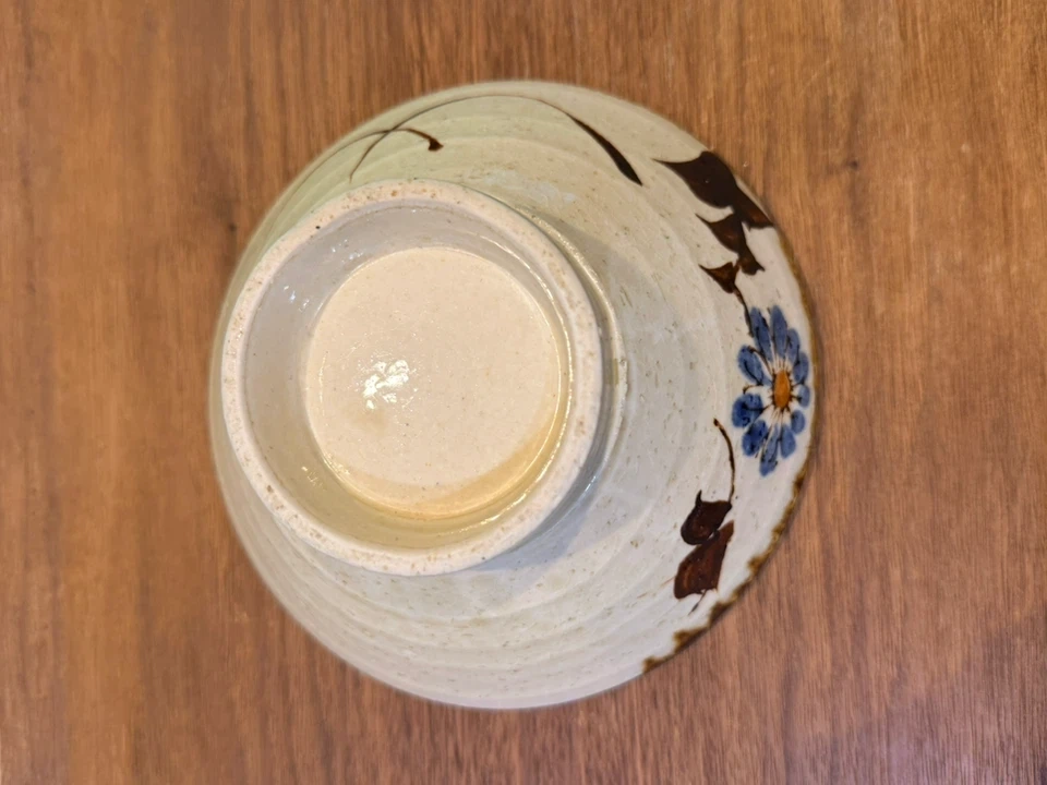 花柄 陶器 抹茶碗 茶碗 2個セットの写真4枚目