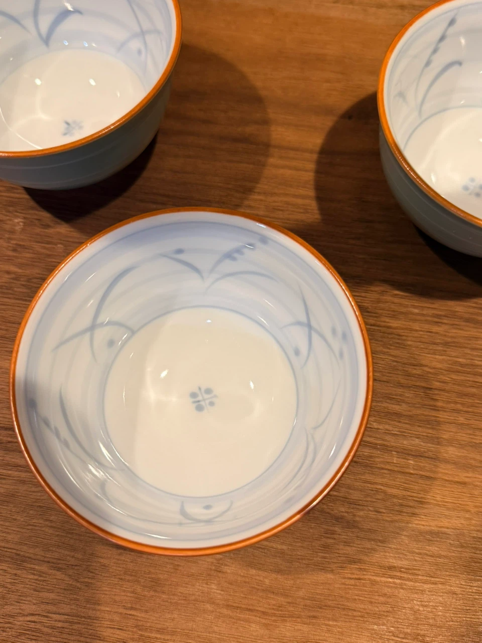 抹茶碗 3個セット 緑系 陶器 茶道具の写真4枚目