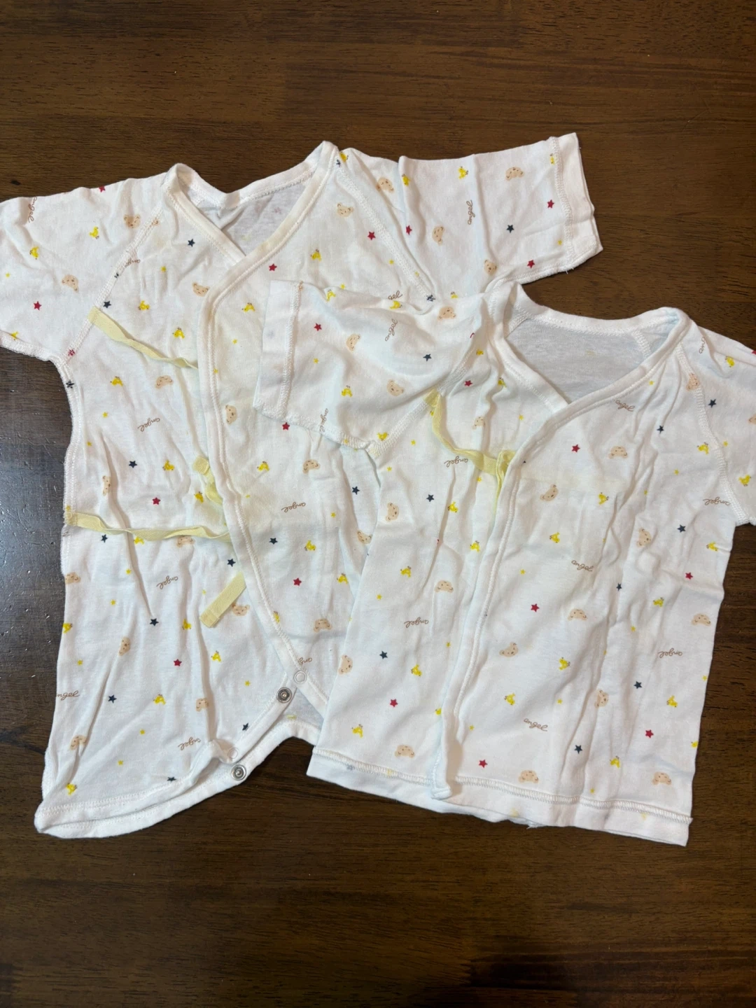 ベビー 肌着 2枚セット 総柄