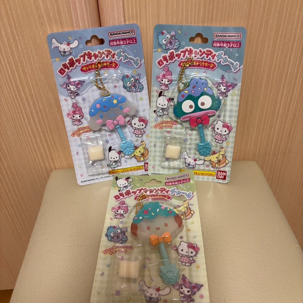 サンリオ ロリポップキャンディチャーム 3種セット