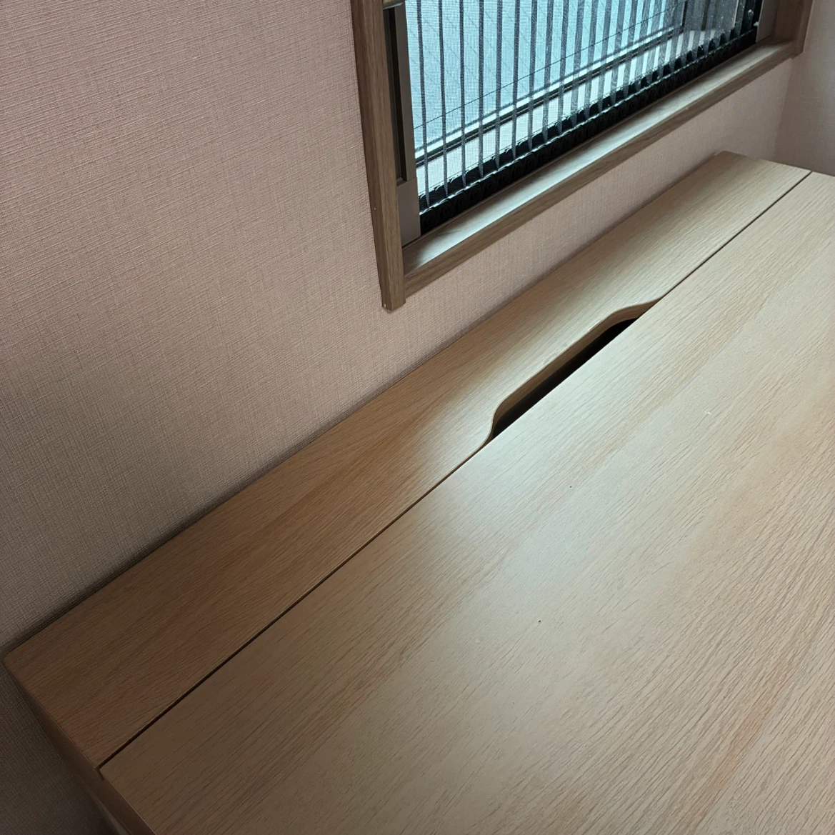 イケア デスク ホワイトステインの写真2枚目