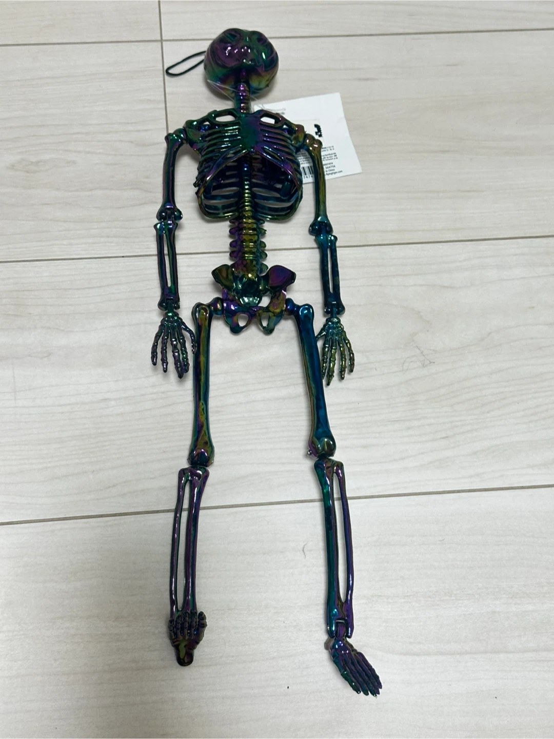 【早い者勝ち！】ハロウィン　虹色　スケルトンの写真2枚目