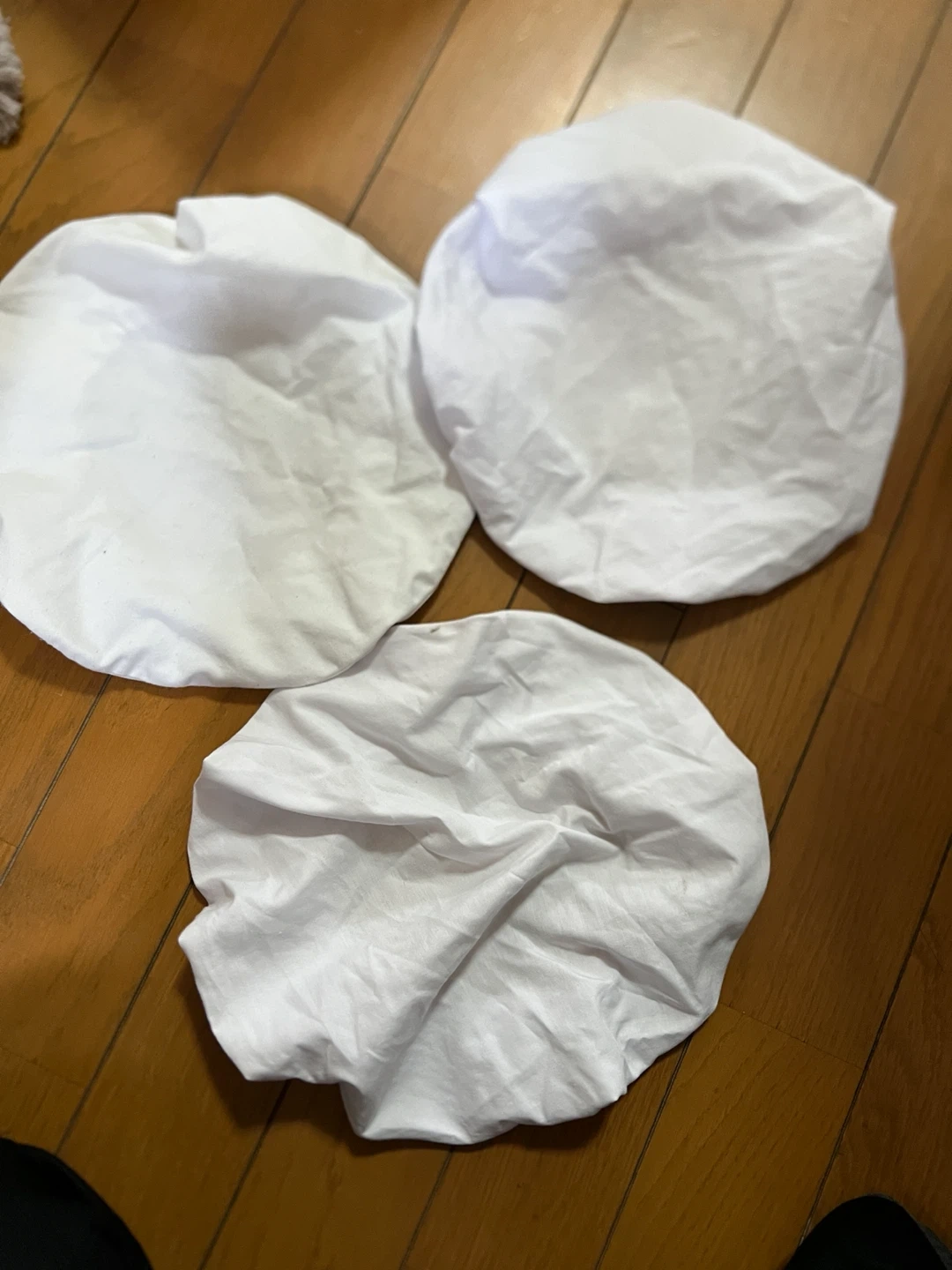 調理用帽子 白 3枚セットの写真2枚目