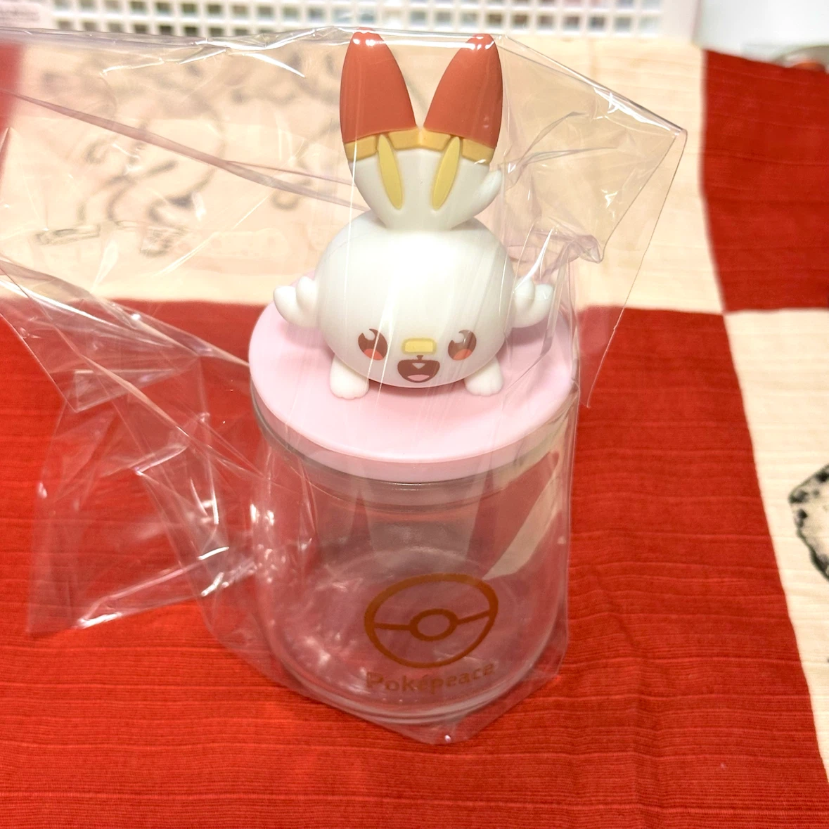 ポケモン Pokepeace ヒバニー ガラス瓶