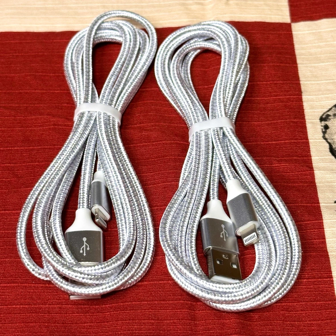 USB ライトニングケーブル 2本セット