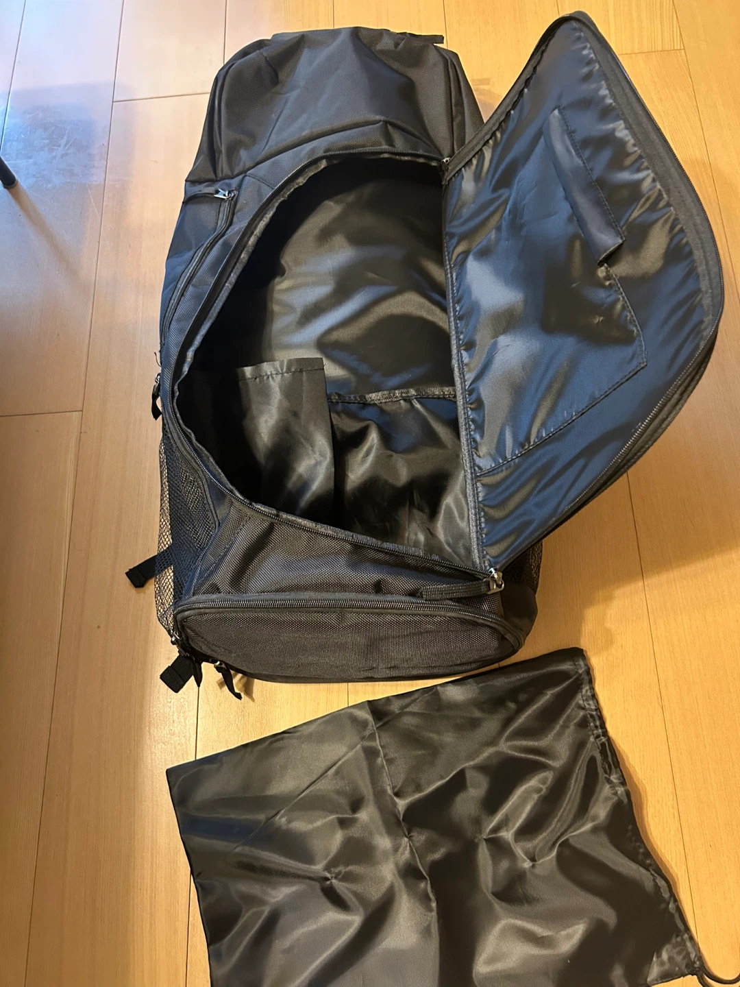 ロジカルテニスデータ ラケットバッグ BAG2022L 黒の写真5枚目