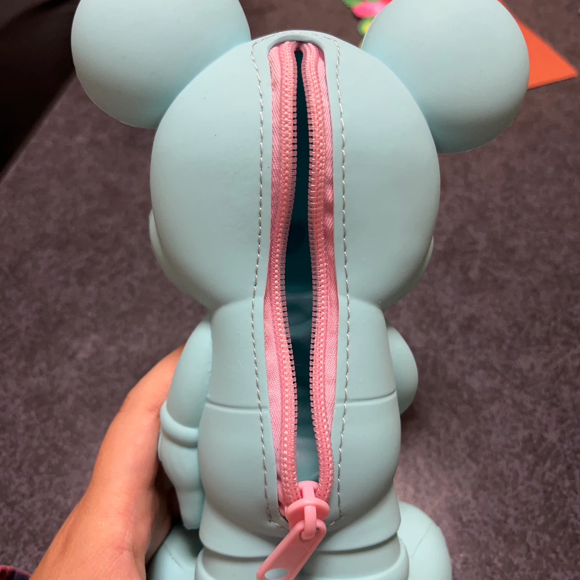 ディズニー ミッキー ポーチ ペンケース ブルーの写真2枚目