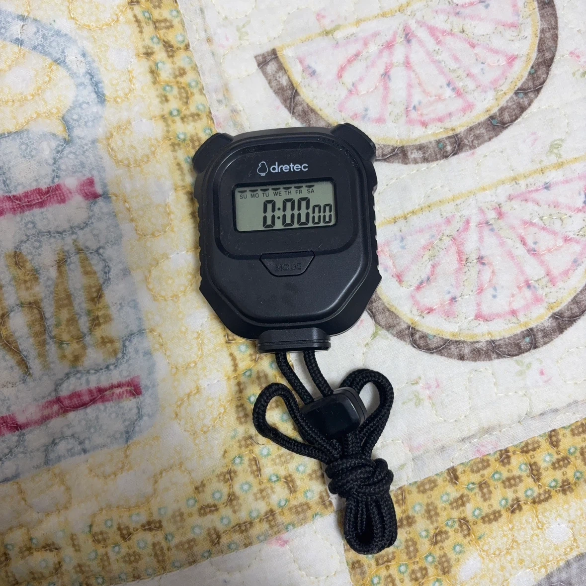 ドリテック ストップウォッチ SW-126 ブラック