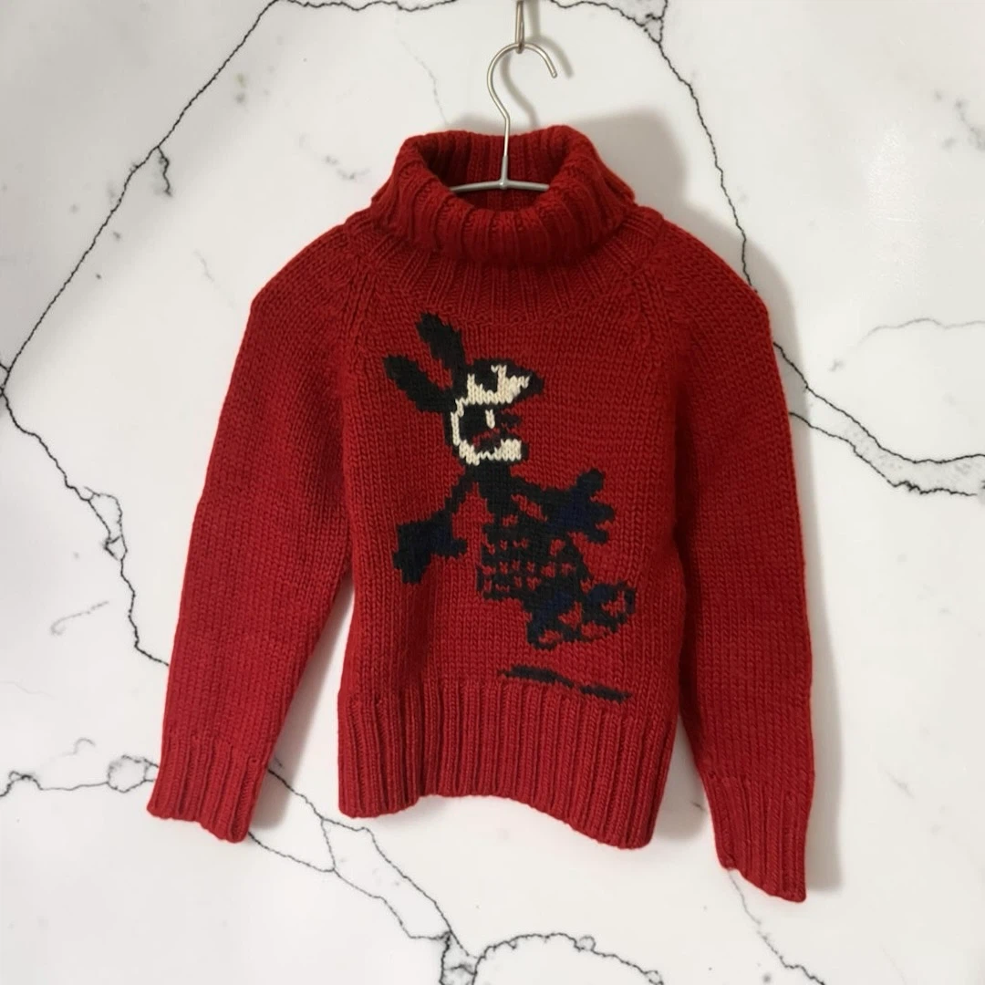 HYSTERIC GLAMOUR ウール タートルネック ニット セーター
