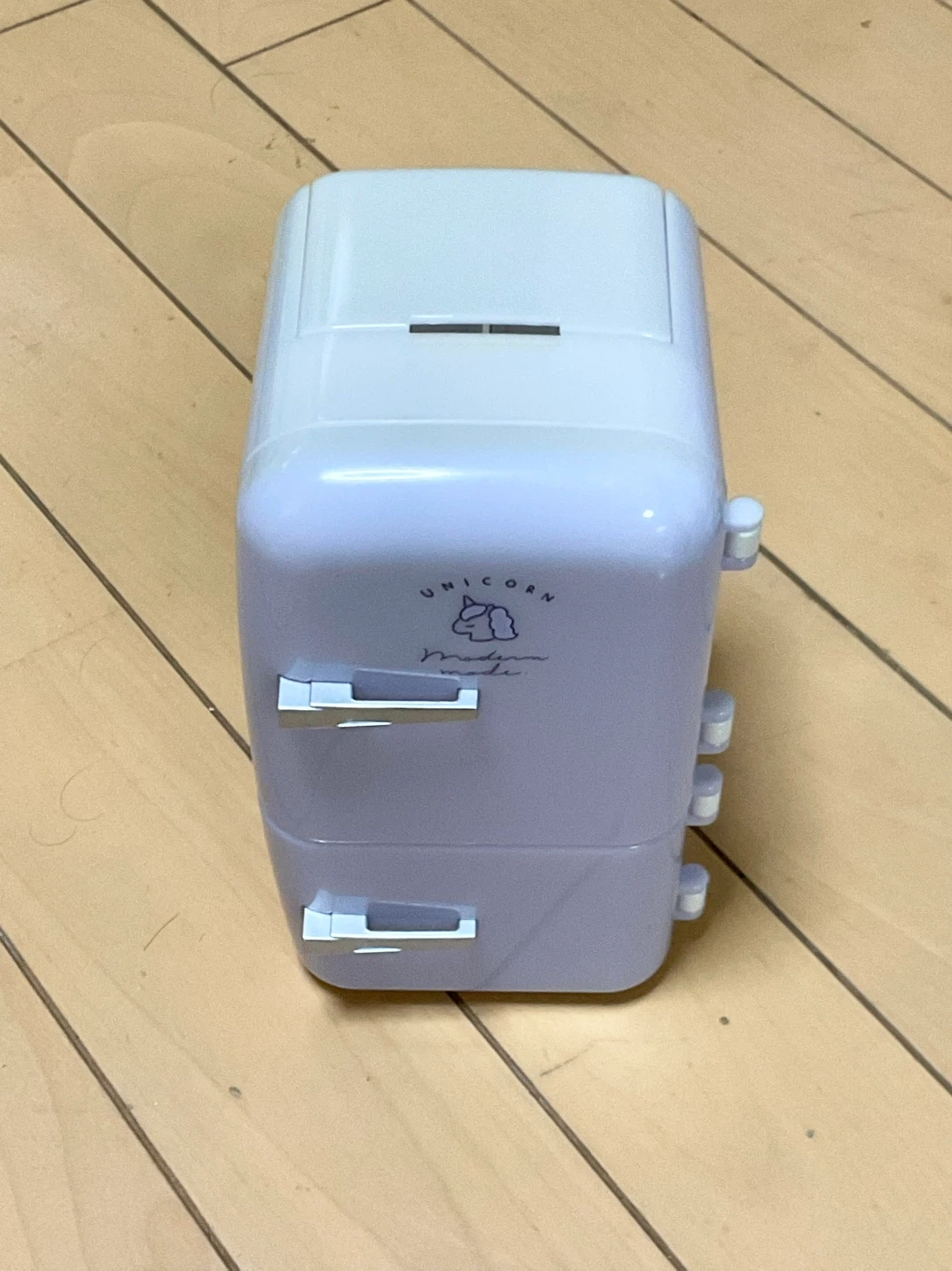 冷蔵庫型 ペン入れ パープルの写真2枚目