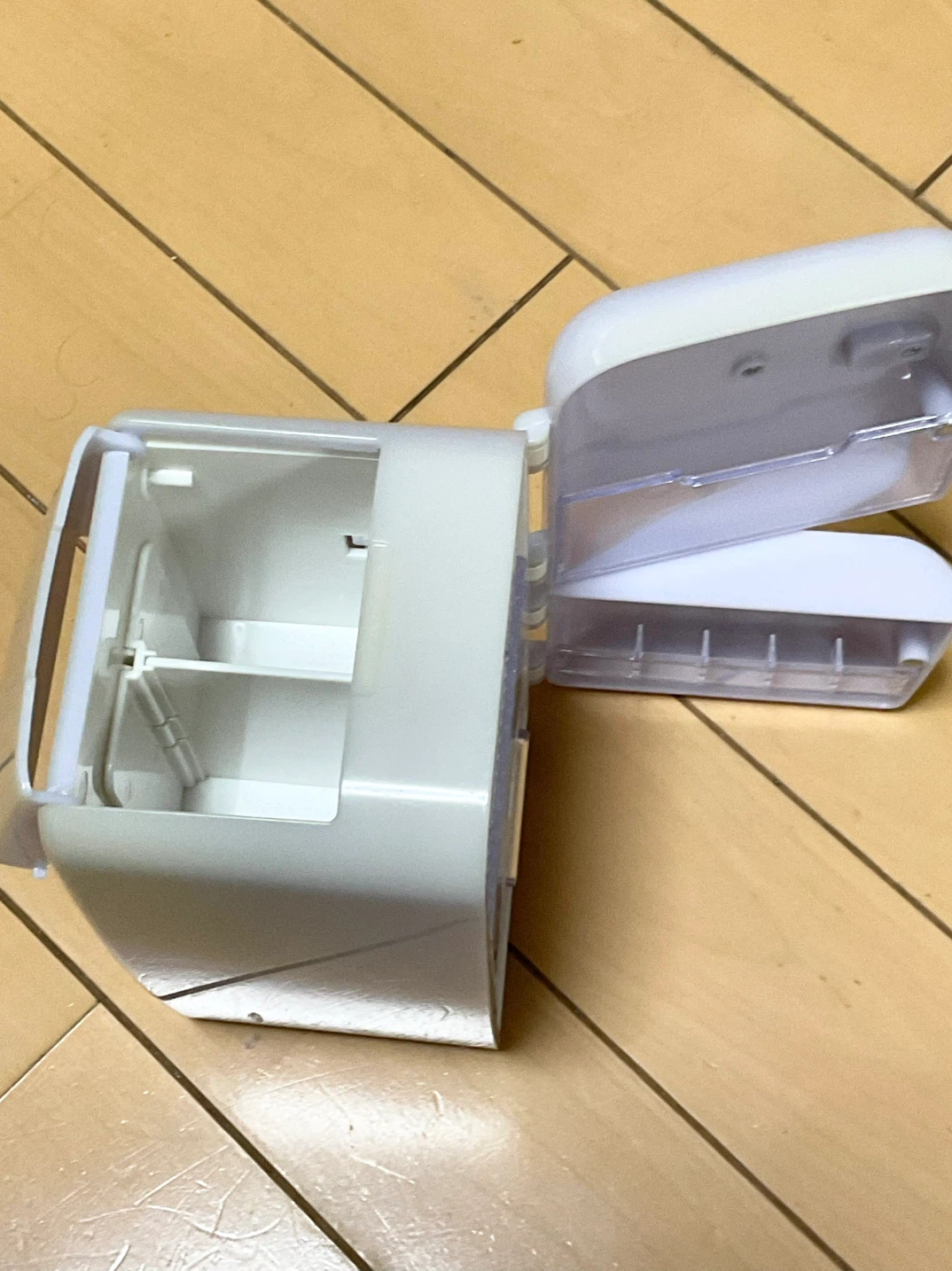 冷蔵庫型 ペン入れ パープルの写真4枚目