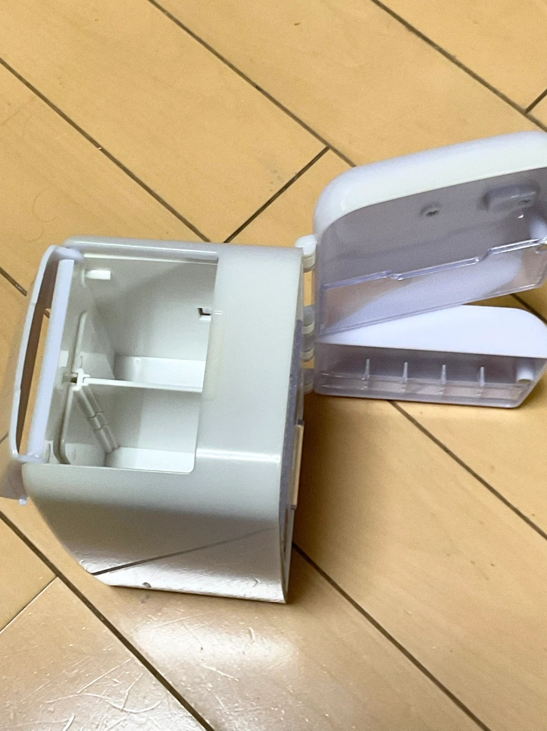 冷蔵庫型 ペン入れ パープルの写真4枚目