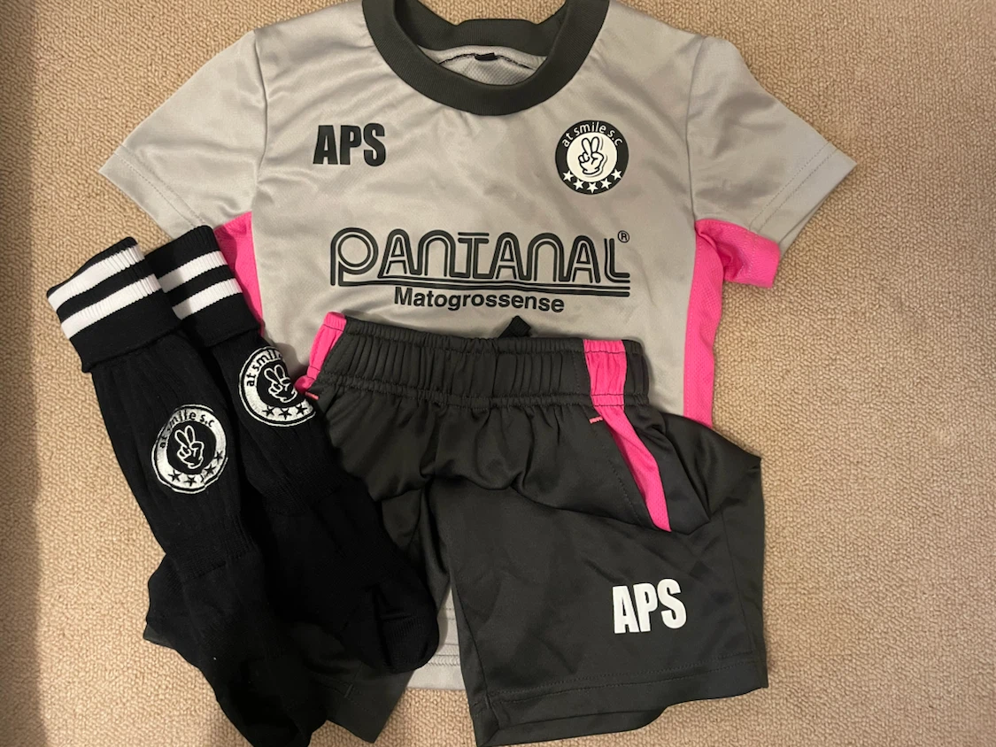 APSサッカークラブ サッカーユニフォームセット キッズ