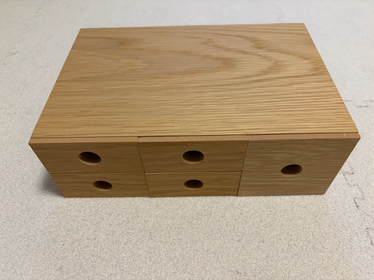 無印良品 木製小物収納 オーク材