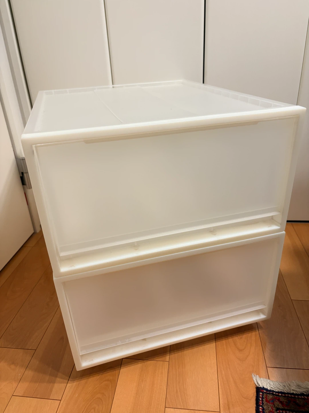 無印良品　ポリプロピレンクローゼットケース