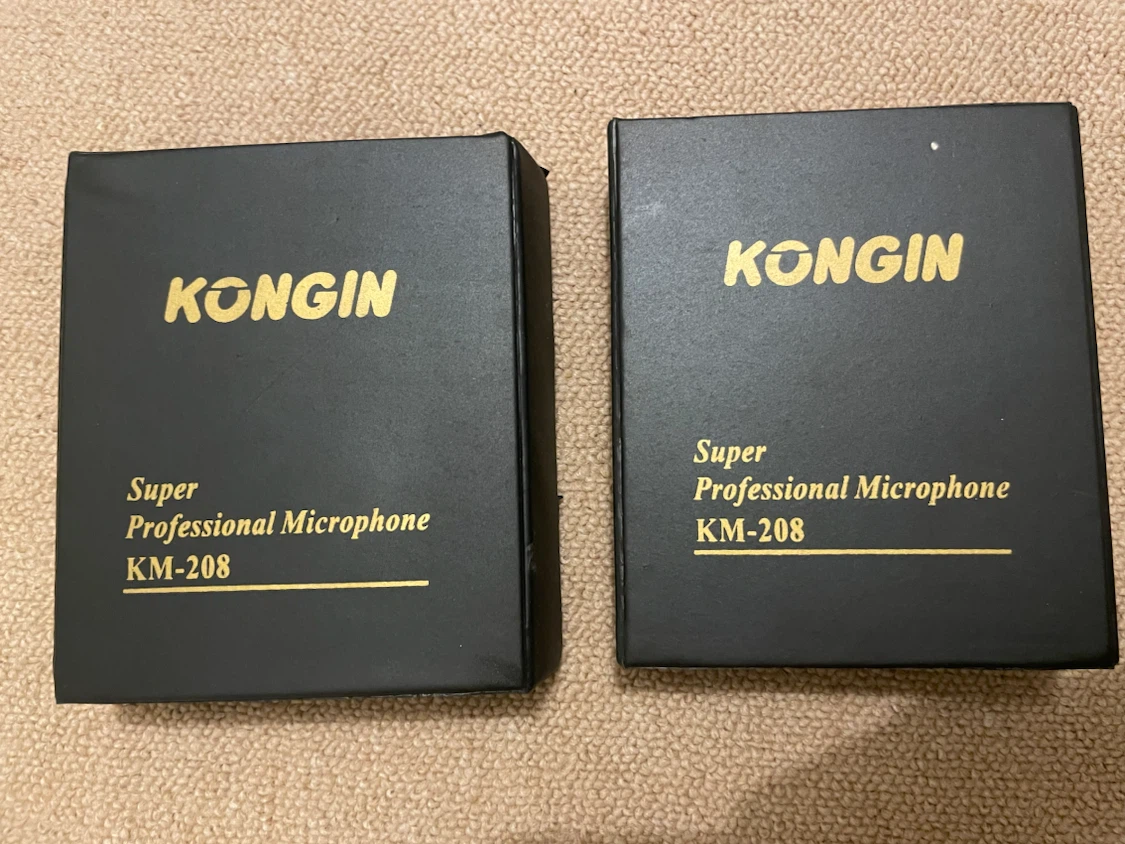 コンギン ワイヤレスマイク KM-208 2点セット