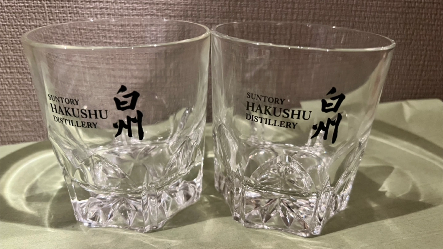 【非売品】サントリーウイスキー白州 ロックグラス 2個セット
