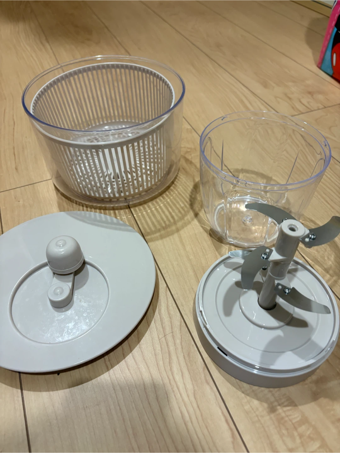 ニトリ 野菜水切り器 チョッパー セット