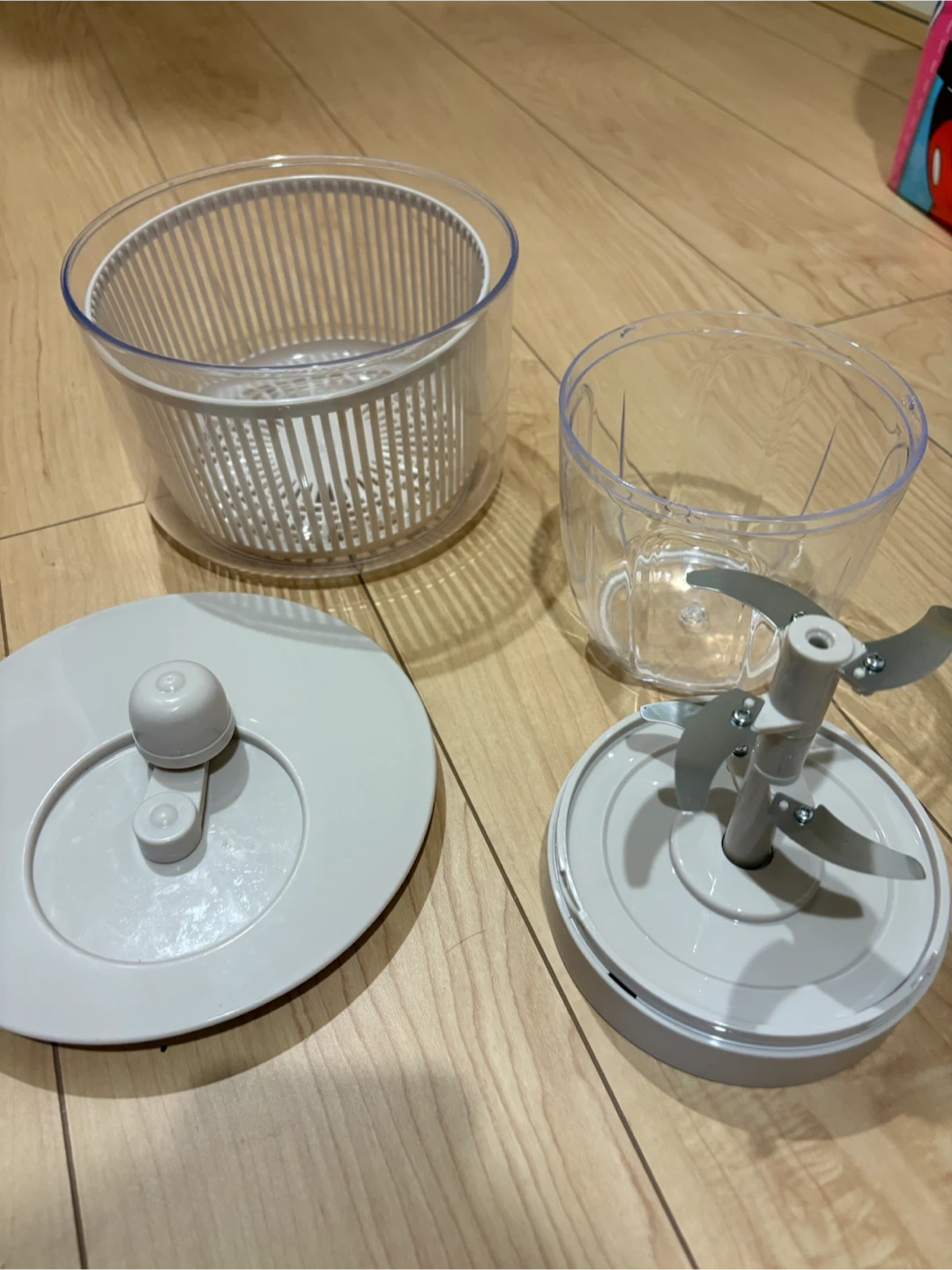 ニトリ 野菜水切り器 チョッパー セット