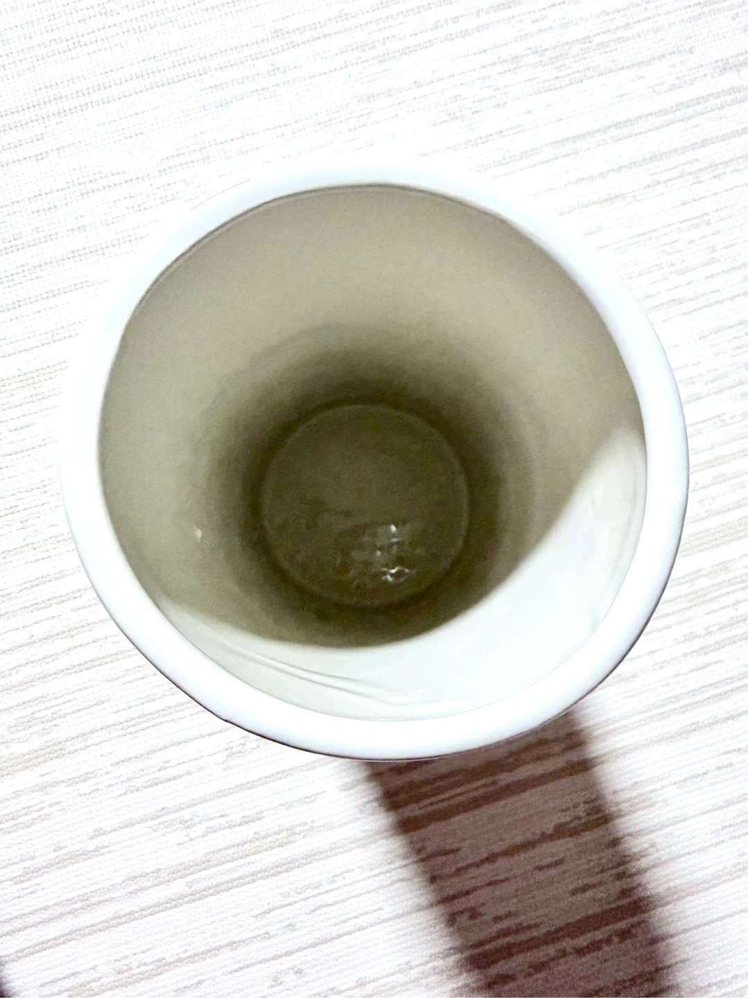シンプル ホワイト 陶器製 花瓶の写真3枚目