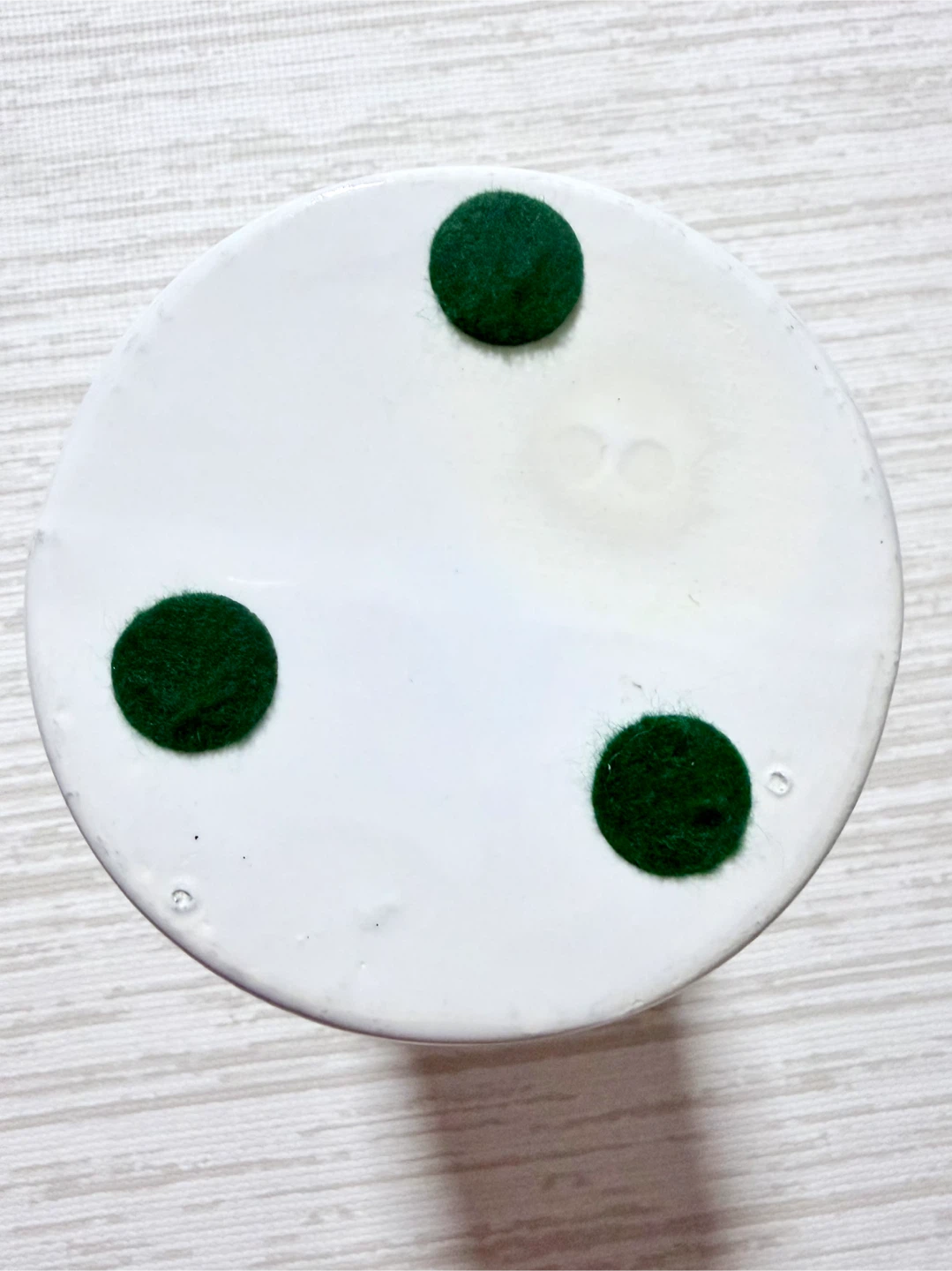 シンプル ホワイト 陶器製 花瓶の写真4枚目