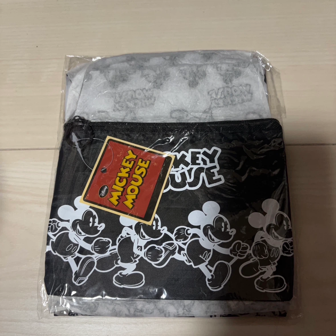 ミッキーマウス ポーチ付エコバッグ