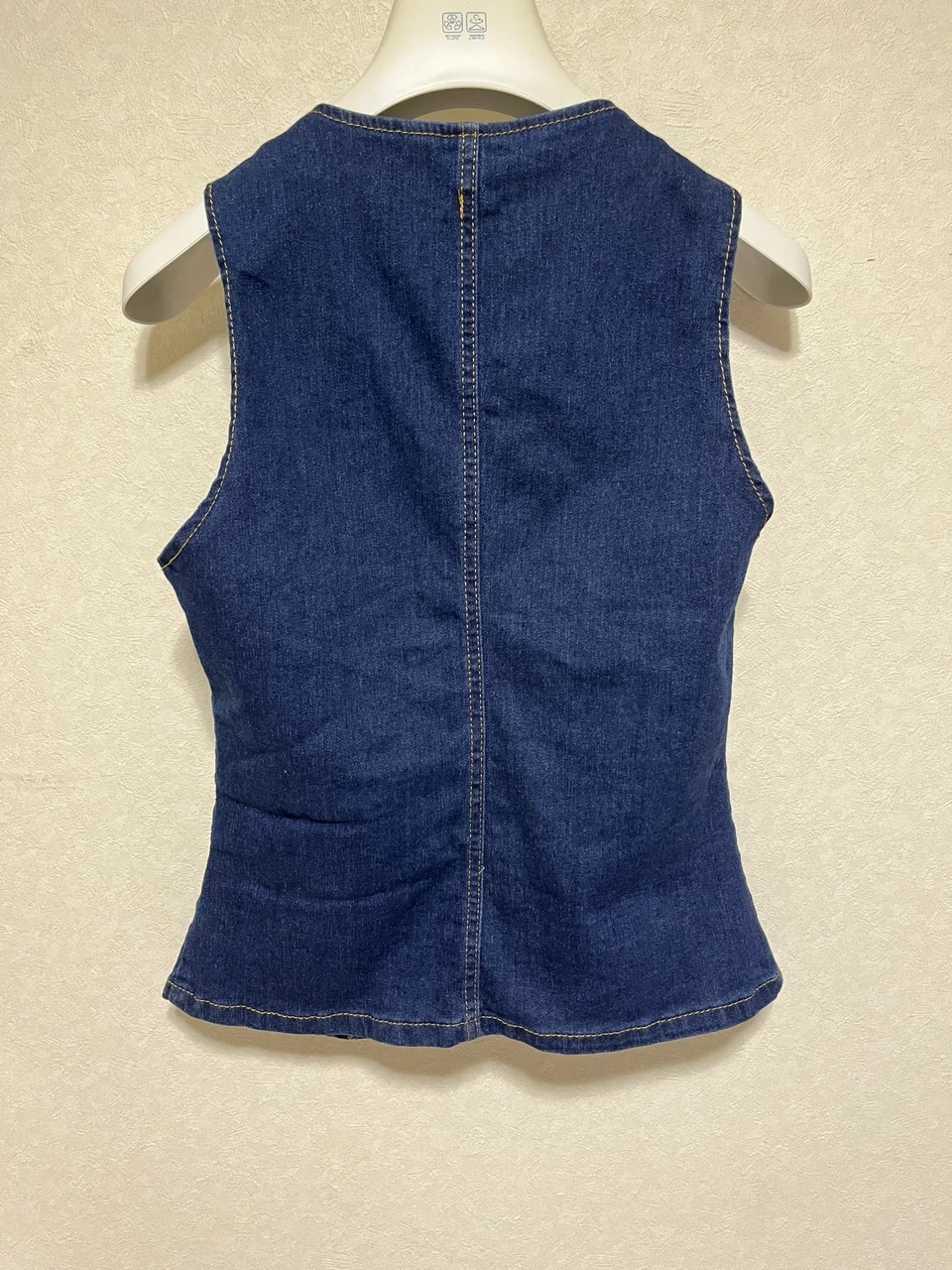 品内容 テンプレート 商品名 【美品】SHEIN シーイン デニムベスト ジレ金ボタン ヴィンテージ風ネイビー