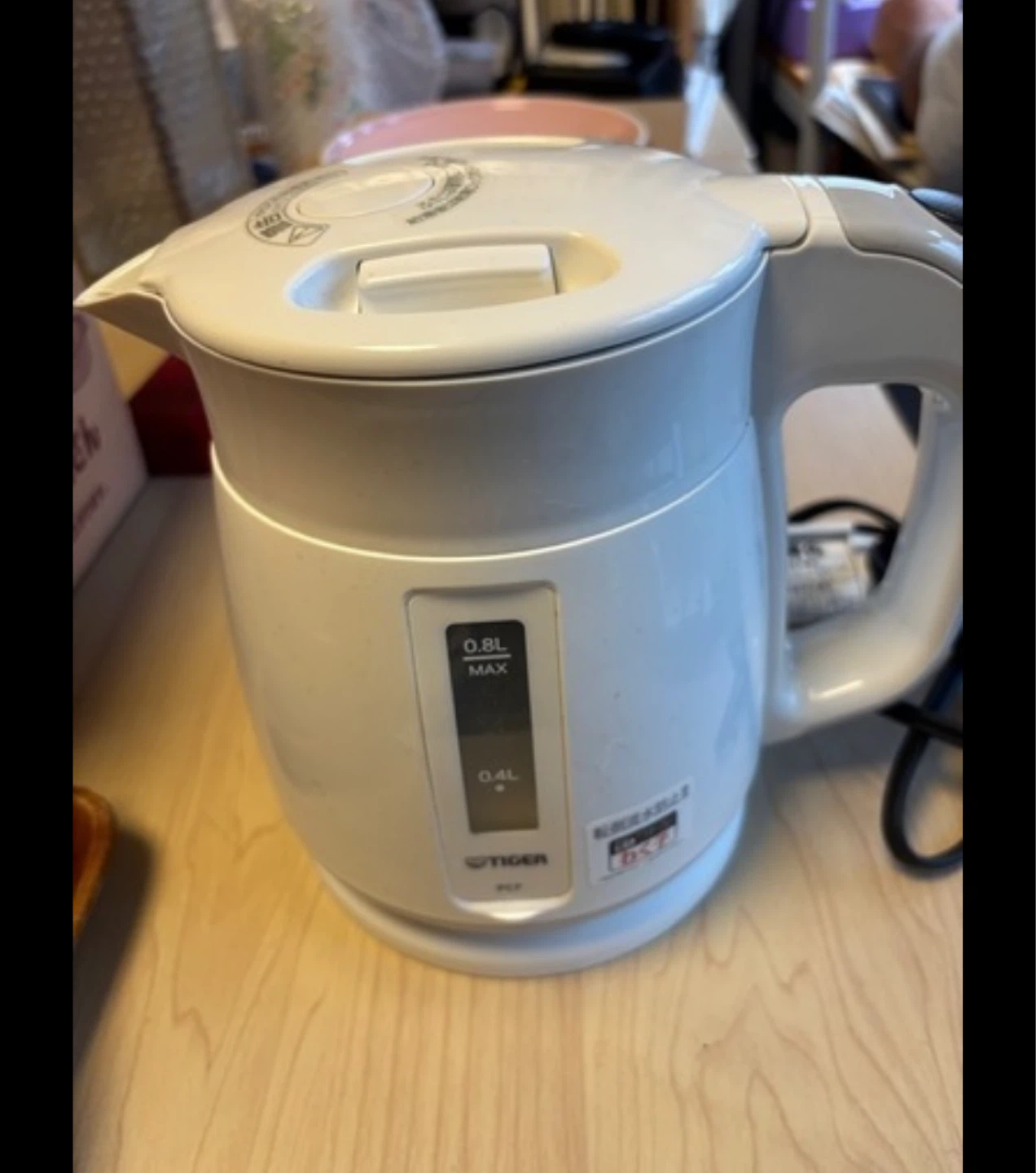 タイガー 電気ケトル 0.8L