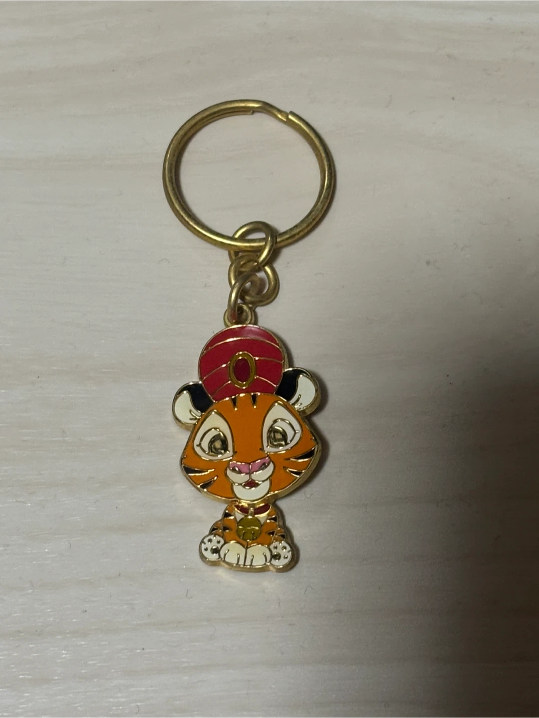 ディズニー チャンドゥ 首振り キーホルダー　アラジン