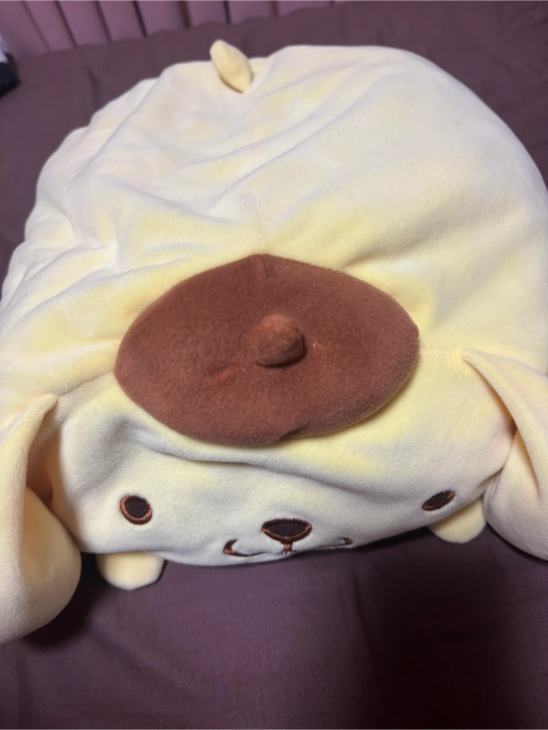 ポムポムプリン ぬいぐるみ クッション